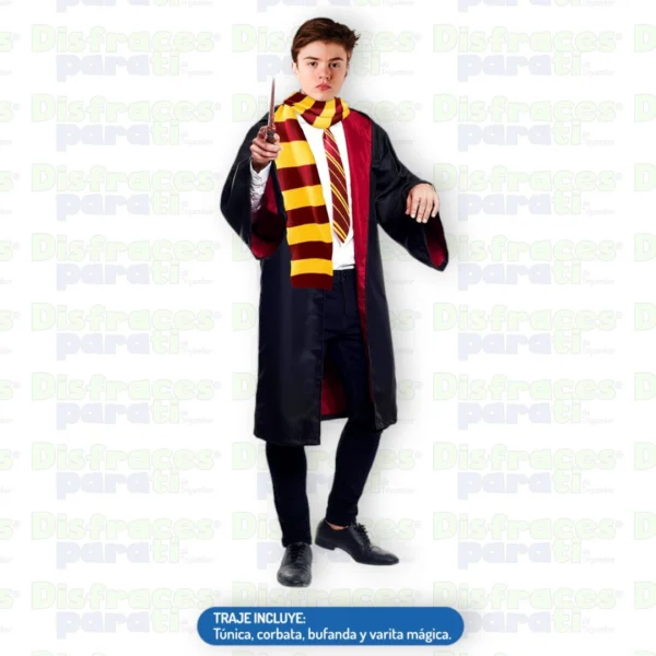 DISFRAZ MAGO ROJO ADULTO