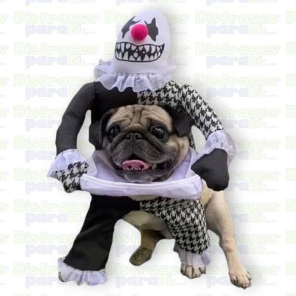 DISFRAZ PAYASO MALVADO PARA MASCOTAS