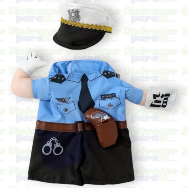 DISFRAZ POLICÍA PARA MASCOTAS