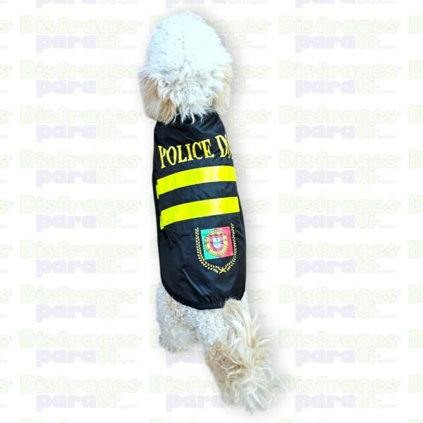 DISFRAZ POLICIA DOG PARA MASCOTAS