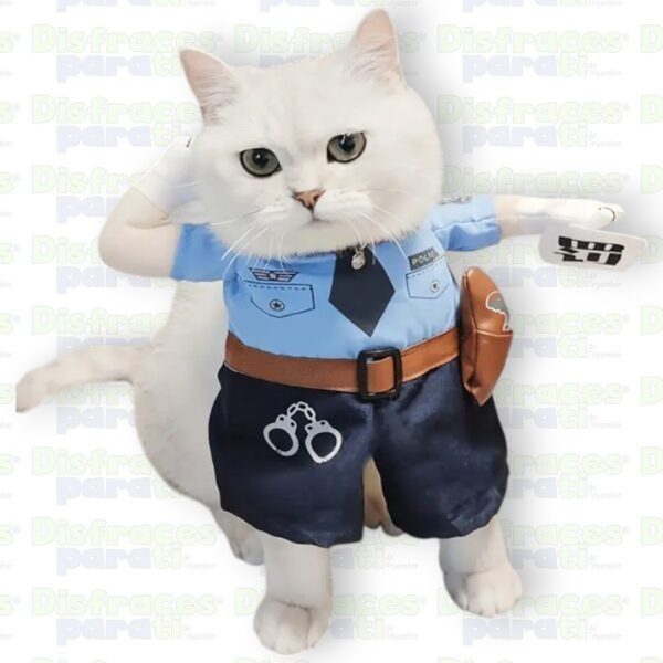 DISFRAZ POLICÍA PARA MASCOTAS