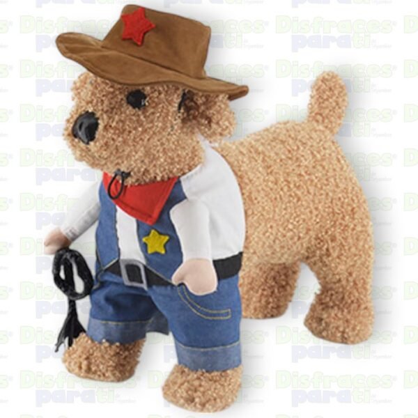VAQUERO4 DISFRAZ VAQUERO PARA MASCOTAS