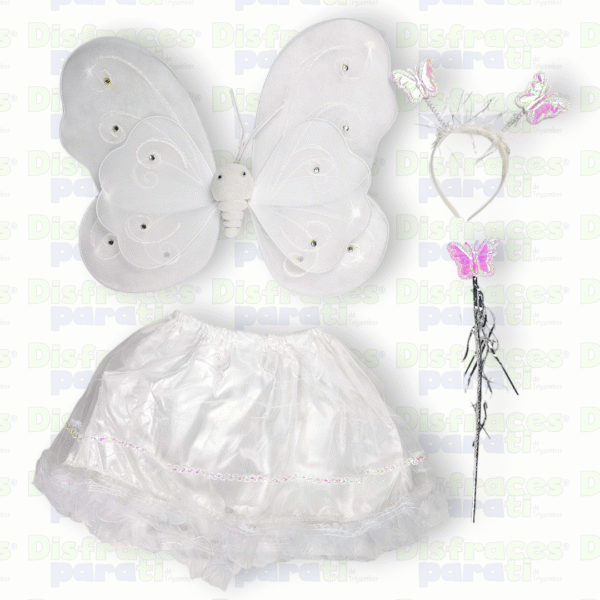DISFRAZ ALAS Y TUTU INFANTIL