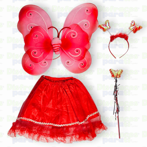 DISFRAZ ALAS Y TUTU INFANTIL