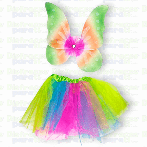 DISFRAZ ALAS Y TUTU INFANTIL