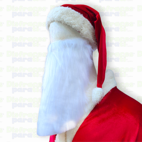 BARBA PASCUERO DISFRAZ VIEJITO PASCUERO