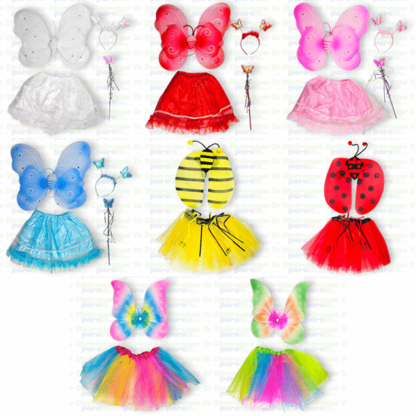 DISFRAZ ALAS Y TUTU INFANTIL