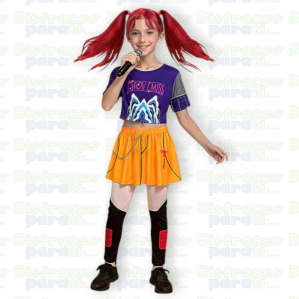 DISFRAZ MIRA K-POP