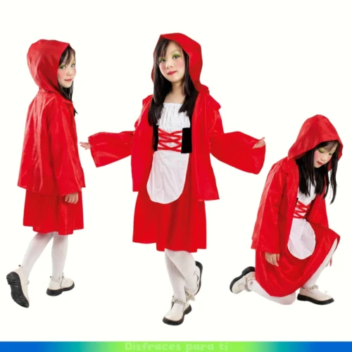 DISFRAZ CAPERUCITA ENCANTADA INFANTIL