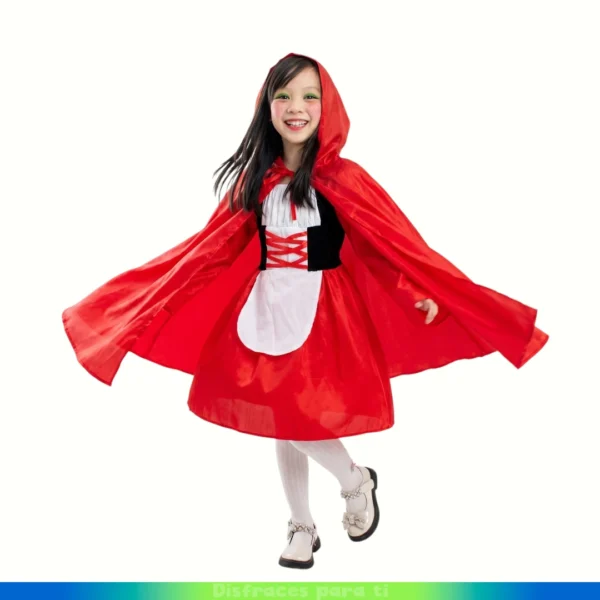 DISFRAZ CAPERUCITA ENCANTADA INFANTIL