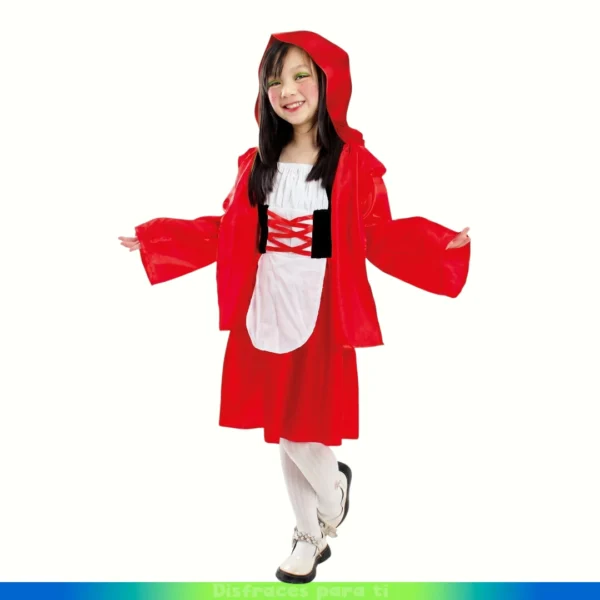 DISFRAZ CAPERUCITA ENCANTADA INFANTIL