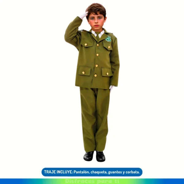 DISFRAZ CARABINERO INFANTIL