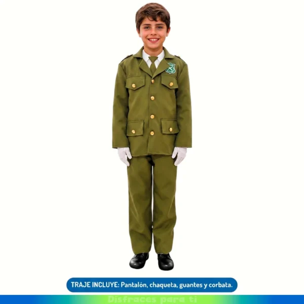 DISFRAZ CARABINERO INFANTIL