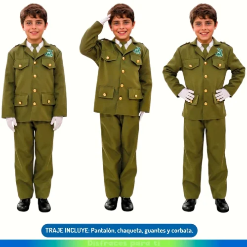 DISFRAZ CARABINERO INFANTIL
