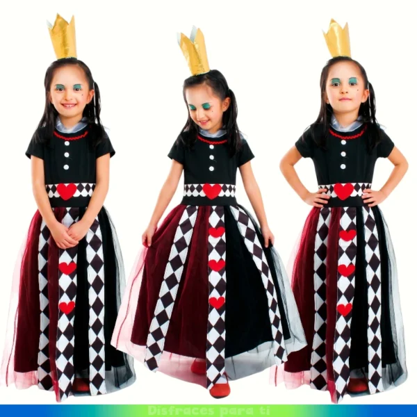 DISFRAZ REINA DE CORAZONES