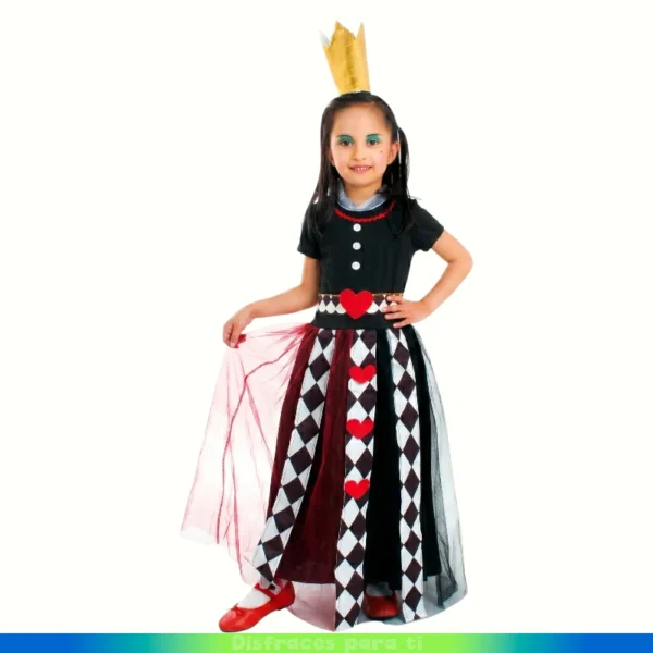 DISFRAZ REINA DE CORAZONES
